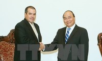 Nguyen Xuan Phuc reçoit le président de l’agence cubaine Prensa Latina