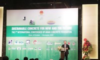 Conférence internationale sur le développement durable du béton à Hanoi 