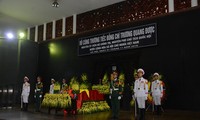 Obsèques de l’ancien vice-président de l’AN Truong Quang Duoc