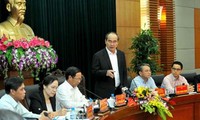 Nguyen Thien Nhan travaille avec les autorités de Haiphong 
