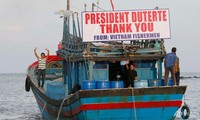 Lettre de remerciement au président philippin pour la libération des 17 pêcheurs vietnamiens