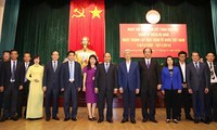Des dirigeants à la fête de grande union nationale à Hanoi