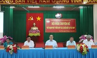 Nguyen Thien Nhan préside une conférence sur les coopératives de type nouveau