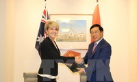 Visite officielle de Pham Binh Minh en Australie