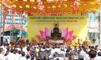 Soc Trang (Sud) accueille la statue du Bouddha de Jade pour la paix universelle