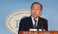 Ban Ki-moon renonce à l’élection présidentielle sud-coréenne