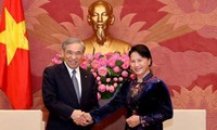 Nguyen Thi Kim Ngan reçoit le gouverneur de la préfecture de Gunma (Japon)