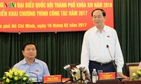 Conférence-bilan de la délégation de députés de Ho Chi Minh-ville