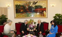 Nguyen Phu Trong reçoit l’empereur du Japon