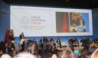 Ouverture du Forum de Crans Montana sur la coopération Sud-Sud