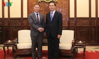 Trân Dai Quang reçoit le vice-président du groupe Huyndai