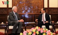 Tran Dai Quang reçoit le président de General Electric