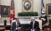 Donald Trump évoque une «très bonne rencontre» avec Sergueï Lavrov