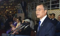 JO 2018 : le président sud-coréen souhaite la venue de Pyongyang