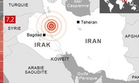 Séisme de magnitude 7,3 à la frontière Iran-Irak: au moins 36 morts