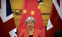 Theresa May en visite en Chine