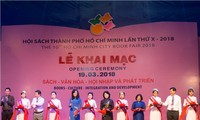 Ouverture du Salon du livre de Ho Chi Minh-Ville 2018