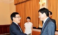 L’ambassadeur sud-coréen reçu par Pham Binh Minh