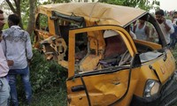 Inde: 13 enfants tués dans un accident de van