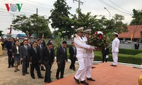Hommage au président Hô Chi Minh 