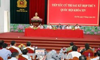 Nguyên Thi Kim Ngân à la rencontre de l'électorat de Cân Tho