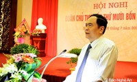Ouverture de la 14e conférence du présidium du Front de la Patrie du Vietnam