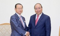 Nguyên Xuân Phuc reçoit une délégation de la Chambre des représentants du Japon