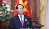 Le président Trân Dai Quang félicite la 39e AIPA