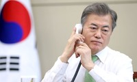 Le président sud-coréen s'entretient avec Trump par téléphone