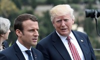 Emmanuel Macron et Donald Trump se coordonnent avant le sommet sur la Syrie