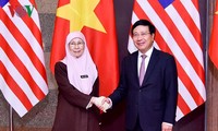 Phạm Bình Minh reçoit la vice-Première ministre malaisienne Wan Azizah
