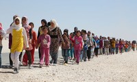 Quelque 25 000 personnes ont fui les combats dans l'est de la Syrie, selon l'ONU