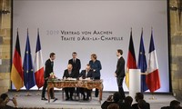 France-Allemagne: Macron et Merkel ont signé le traité d’Aix-la-Chapelle