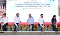 Thanh Hoa: Le Premier ministre inaugure un projet d’élevage bovin