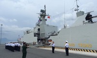 Un bateau de la marine vietnamienne à Singapour