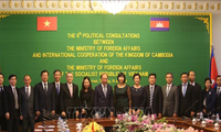 6e consultation politique Vietnam -- Cambodge