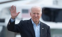 Joe Biden est arrivé au Japon pour sa première tournée en Asie