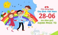Le Vietnam célèbre la Journée de la famille vietnamienne, le 28 juin