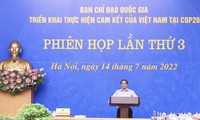 Réunion de la Direction nationale chargée de la mise en oeuvre des engagements pris par le Vietnam lors de la COP 26