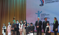 Học sinh VN tại Nga đoạt giải nhất cuộc thi Ôlimpích quốc tế tiếng Nga