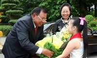 Lãnh đạo Đảng, Nhà nước tiếp Phó chủ tịch nước CHDCND Lào