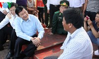 Chủ tịch nước Trương Tấn Sang thăm, làm việc tại Quảng Bình