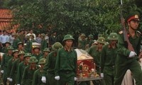 Tổ chức trọng thể Lễ truy điệu, an táng 23 liệt sĩ hy sinh tại Campuchia 