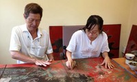 Phục chế bức tranh 74 tuổi của danh họa Nguyễn Gia Trí: Duyên nghề - duyên người