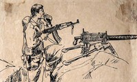 Ký họa của danh họa Tô Ngọc Vân trong kháng chiến chống Pháp