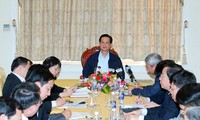 Thủ tướng Nguyễn Tấn Dũng làm việc với lãnh đạo thành phố Hải Phòng