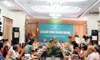 Lễ ra mắt Trung tâm dịch văn học Việt Nam