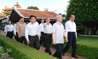 Tổng bí thư Nguyễn Phú Trọng thăm và làm việc tại Bình Thuận