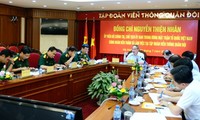 Chủ tịch Ủy ban Trung ương Mặt trận Tổ quốc Việt Nam làm việc với Tập đoàn Viettel 