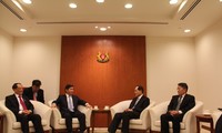Bộ trưởng Kế hoạch và Đầu tư Bùi Quang Vinh thăm và làm việc tại Singapore 